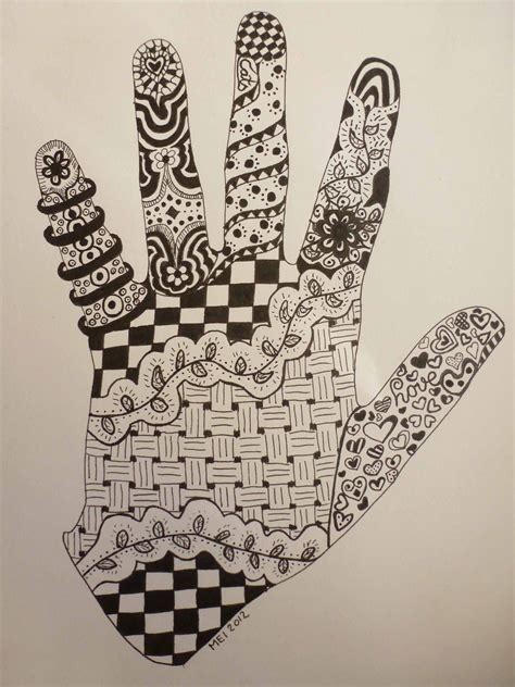 doodle hand